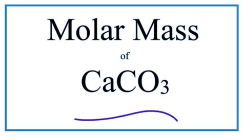 Oct 16, 2023 · The atomic weight of Calcium is 40.08 g/mol. To find the molecular mass of CaCO 3, one multiplies the atomic weight of each element by its number of atoms in the molecule and then sums the results. ∴ For CaCO3, it’s (3 x 15.9994) + (1 x 12.0110) + (1 x 40.0800). Therefore, the molar mass of Calcium carbonate (CaCO 3) is 100.0892 g/mol. 